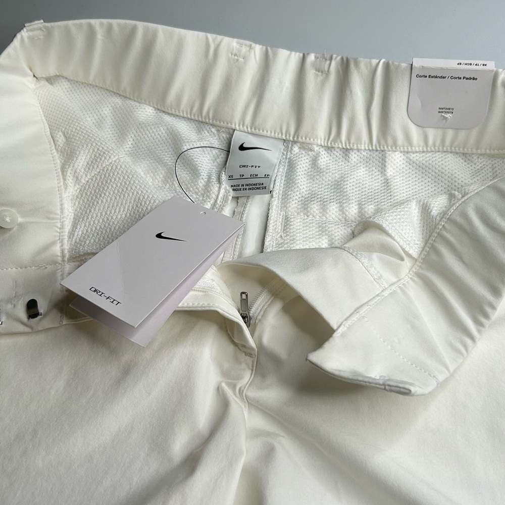 Nike Dri-FIT NWT Victory 5" Golf Shorts Size XS White Standard Fit‎ Preppy NEW - Picture 10 of 12